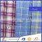 Yarn Dyed plaid shirt designs woven fabric with custom