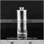 100ml perfume bottle with shiny silver sprayer made in China