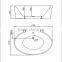 SUNZOOM free standing jetted bathtub,water jet bathtub,clean bathtub