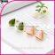 2015 fahsion style cheap earrings made in china /triangle stud earrings