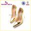 good quality 2016 Golden high heels women