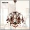 Vintage Retro Pendant Lamp Bronze Hanging Lamps Red Chandelier and Pendants MD2557