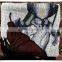 Wholesale woven tapestry jacquard throws and blankets with custom design