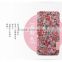 Lovely Floral Leather Case Flip Stand Phone Case With Card Slots For iPhone 6S