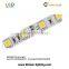 SMD5050 600leds/m IP20 strip yellow color can be cuttable