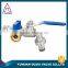 bibcock brass basin faucet waterfall bath brass ball valve taper wall mount bath faucet