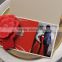fancy red flower arabic wedding invitation card wholesale