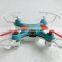 Cute 2.4g 4ch 6 axis gyro 3D flips palm size micro pocket rc drone helicopter quadcopter with light