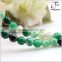 wholesale semi gemstone green striped round agate beads green banded loose beads