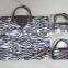 Recycled reusable 600d polyester promotional shopping bag