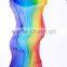 SWEGAL belly dance silk fan veil,belly dance fan veils SGBDD14006