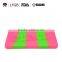 new product 2014 beauty siicone waterproof bag / silicone laptop bag with color stripe