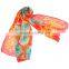 Classic Flower print Hot Sale Whole Sale Chiffon Scarf In stock