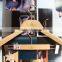 Natural high quality wooden hanger top wooden hanger long hook hanger