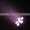 High Quality 6*Tri-3W LED Rechargable Battery operated RGB Par Cans