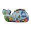 Funny promotional custom 3d rubber city name fridge magnet