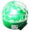 Top Quality Pro Color Changing Hanging Ball Lighting RGBWYP 6PCS 3W Crystal Ball Rotating Color Light