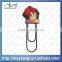 lovely promotion custom 3D duck shape rubber soft PVC bookmark