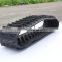 high quality rubber snow track customization
