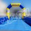 15ft Angle Arch with Inflatable Finish Line Chute Inflatable NAVSTA Norfolk Advertising Archway