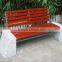 China supplier for bench wood outdoor concret bench