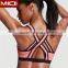 Customized Logo Printing Yoga Apparel Wholesale Sexy Sports Yoga Bra for Ladies