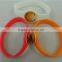 Cheap Promotional Custom Logo Silicone Wristband recycled silicone wristband