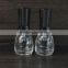 custom made empty uv gel 15ml nail polish glass bottle with brush                        
                                                                                Supplier's Choice
