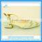 New Model Light Color Soft Girls Flat Sandals Strip Pointed Toe Brogue Dress Shoes