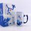 2016 Blue and White Porcelain Ceramic Mug for Sublimation