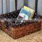 7 hand woven - pastoral style - straw - Storage Basket - Storage Basket - sundry basket - woven baskets