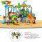 Attractive Children Lldpe Structures Double Slide For Children Park Climb Games Outside