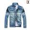 2015 hot motorcycle jacket leather jacket for man adult denim jacket (JXW803                        
                                                Quality Choice