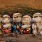 Cute Holy Nativity Set Resin Artware for Religious Decoration