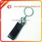 High Quality Personalized Blank Black Leather Keychain