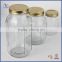 Transparent Empty Glass Mason Jar High Quality Bulk Mason Jar