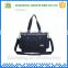 Polyester multifunction diaper black mother baby bag