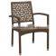 Red Garden Chairs Ourdoor Rattan Furniture Wholesale