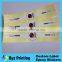 Biohazard Safety Warning, Adhesive Labels | 2" x 2" - 500 Stickers/ Roll | Bright, Fluorescent Red