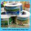 Custom design transparent vinyl sticker / pvc adhesive label for pillow box