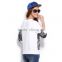 2015 new lace Women Spring Sweatshirt Elegant Lace Pullover Women Long-Sleeve O-neck Casual Hoodies with letters on it