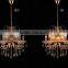 Antique Excellent Quality Beautiful Design Gold Crystal Chandelier With 8 Lights