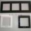 Local Control Intelligent Smart Home Wireless Glass Switch Panel For Room Lights Easy Installation glass switch panel
