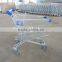 RH-SR150 150L Russia Coin Lock Supermarket Shopping Cart