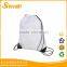 Washable drawstring bag polyester for shopping