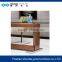 TB Veneer Metal Small Glass Mini Coffee Table