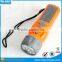 F-1718S Solar Crank Radio Flashlight,3 super-bright LED flashlight with Alarm and FM radio