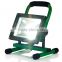 Europe USA Portable Rechargeable Cordless LED Work Light 10w 20w 30w 50w with Li-Battery