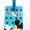 Newest Design Attractive Fancy Soft PVC Luggage Tags Cartoon Bag Tags Wholesale