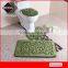 Anti slip home luxury comfortable super shaggy commercial 3d bathroom carpet